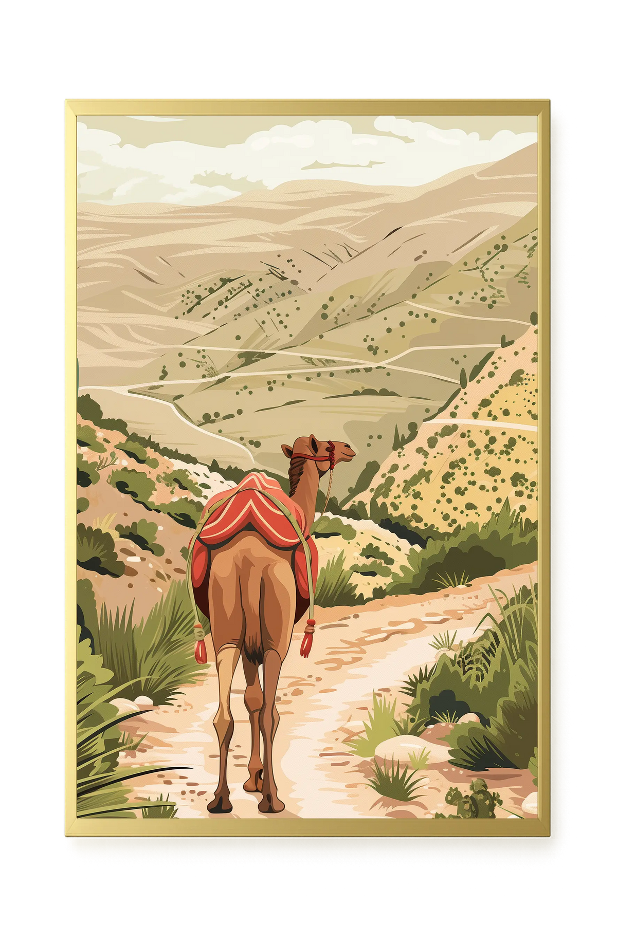 Desert Journey Canvas Wall Art