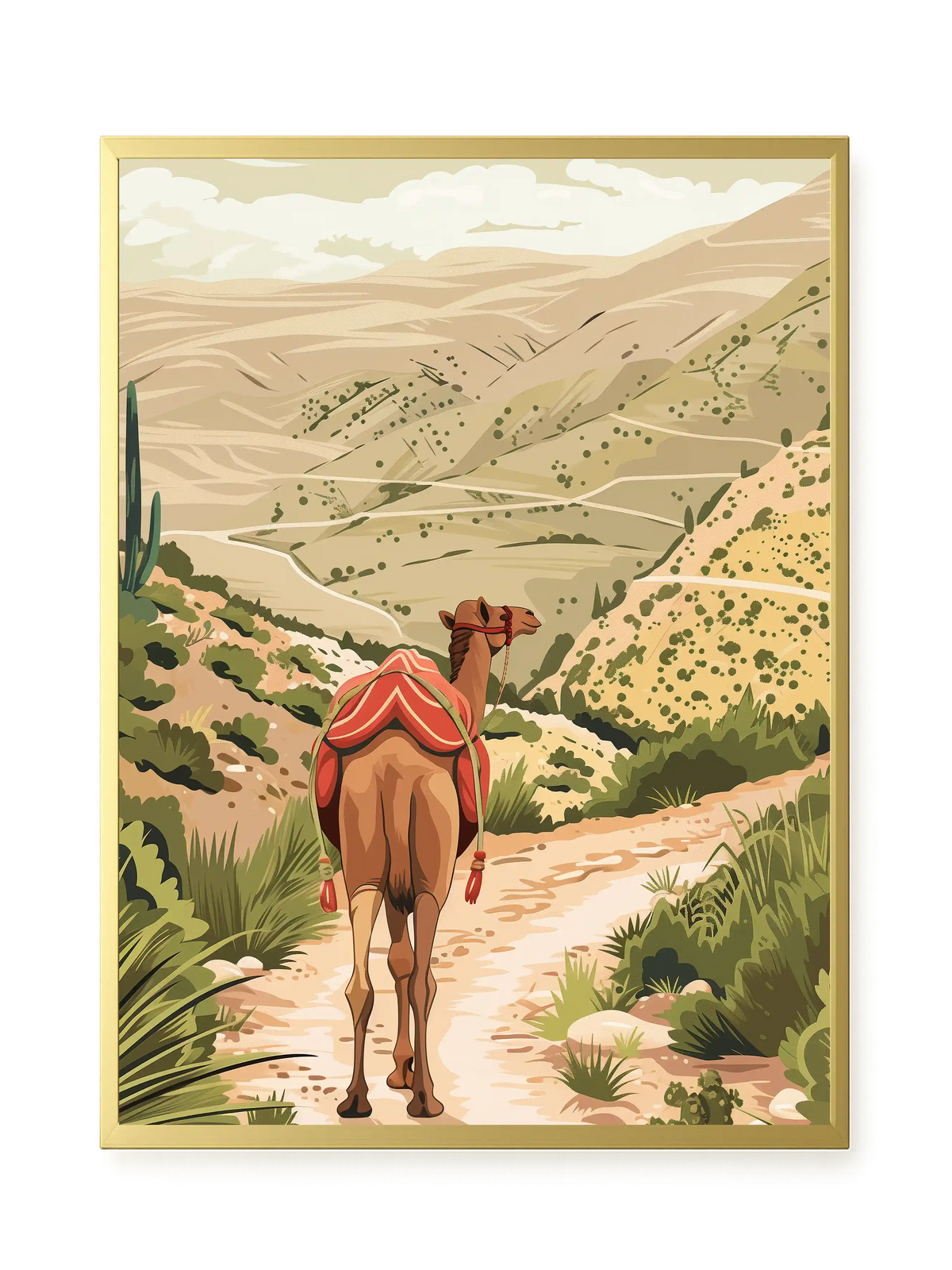 Desert Journey Canvas Wall Art