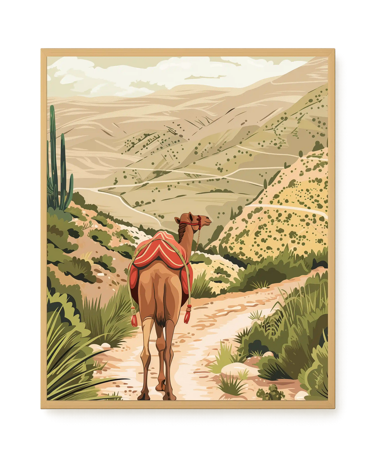Desert Journey Canvas Wall Art