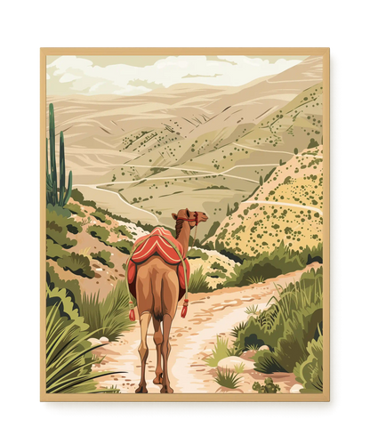Desert Journey Canvas Wall Art
