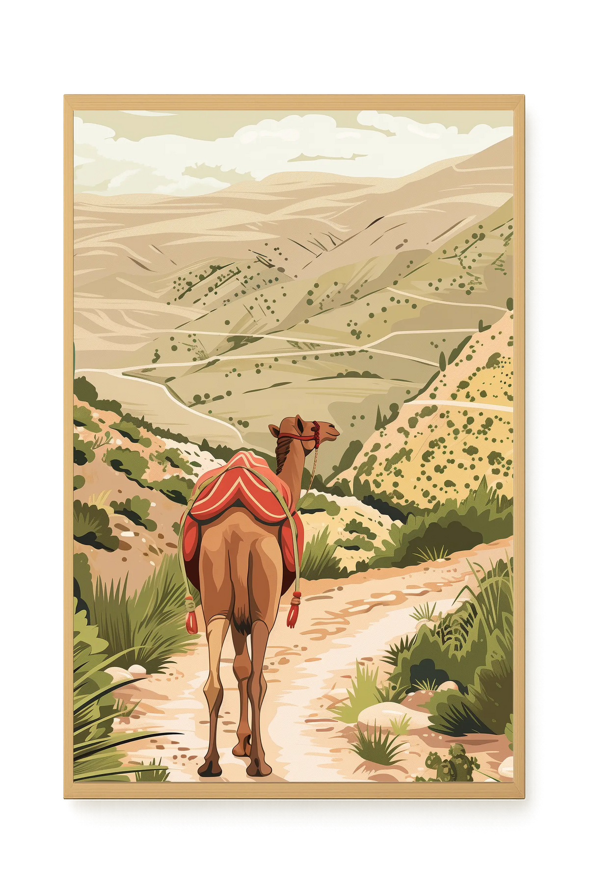 Desert Journey Canvas Wall Art