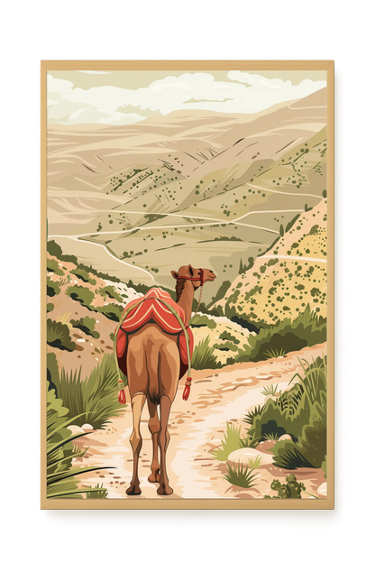 Desert Journey Canvas Wall Art
