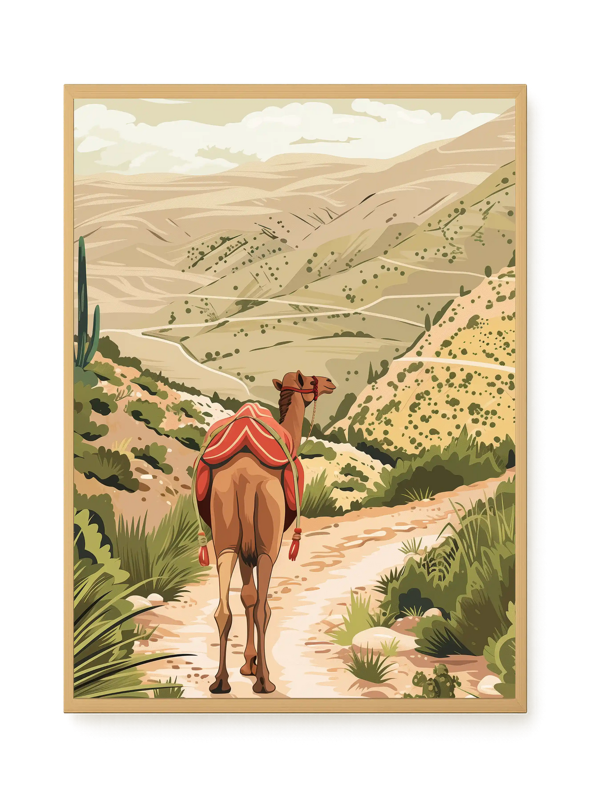 Desert Journey Canvas Wall Art