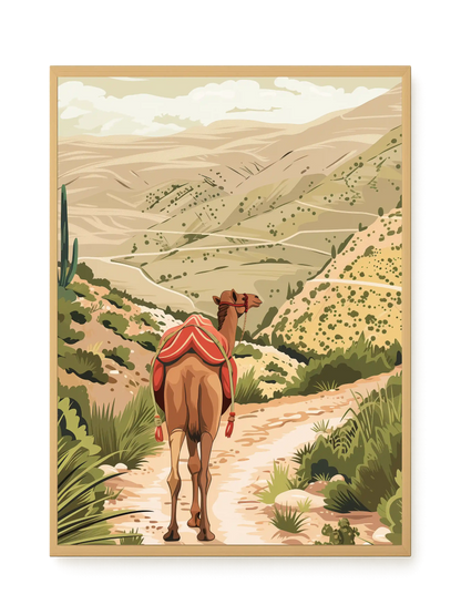 Desert Journey Canvas Wall Art