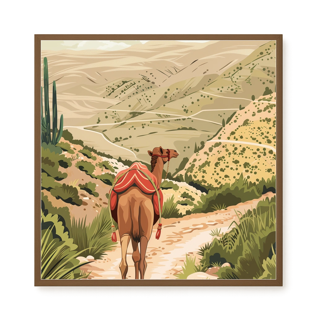 Desert Journey Canvas Wall Art