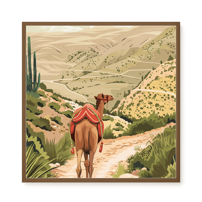 Desert Journey Canvas Wall Art