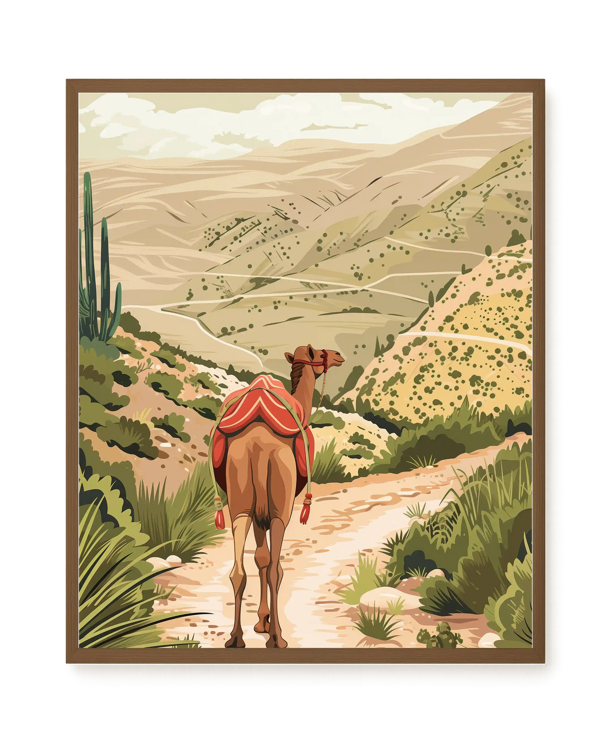 Desert Journey Canvas Wall Art