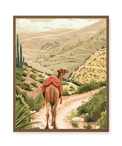 Desert Journey Canvas Wall Art