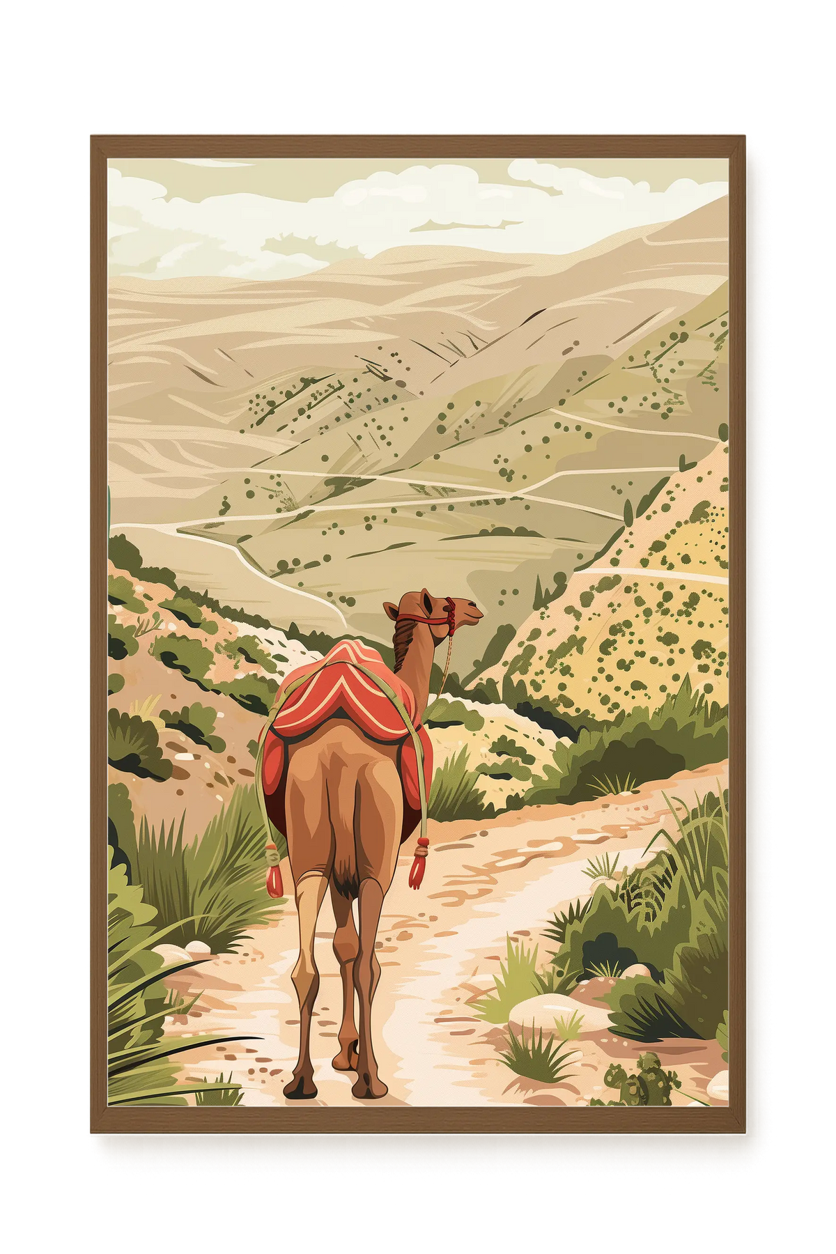 Desert Journey Canvas Wall Art