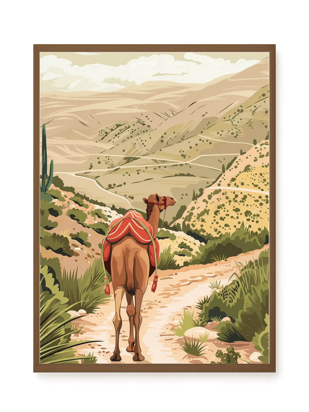 Desert Journey Canvas Wall Art