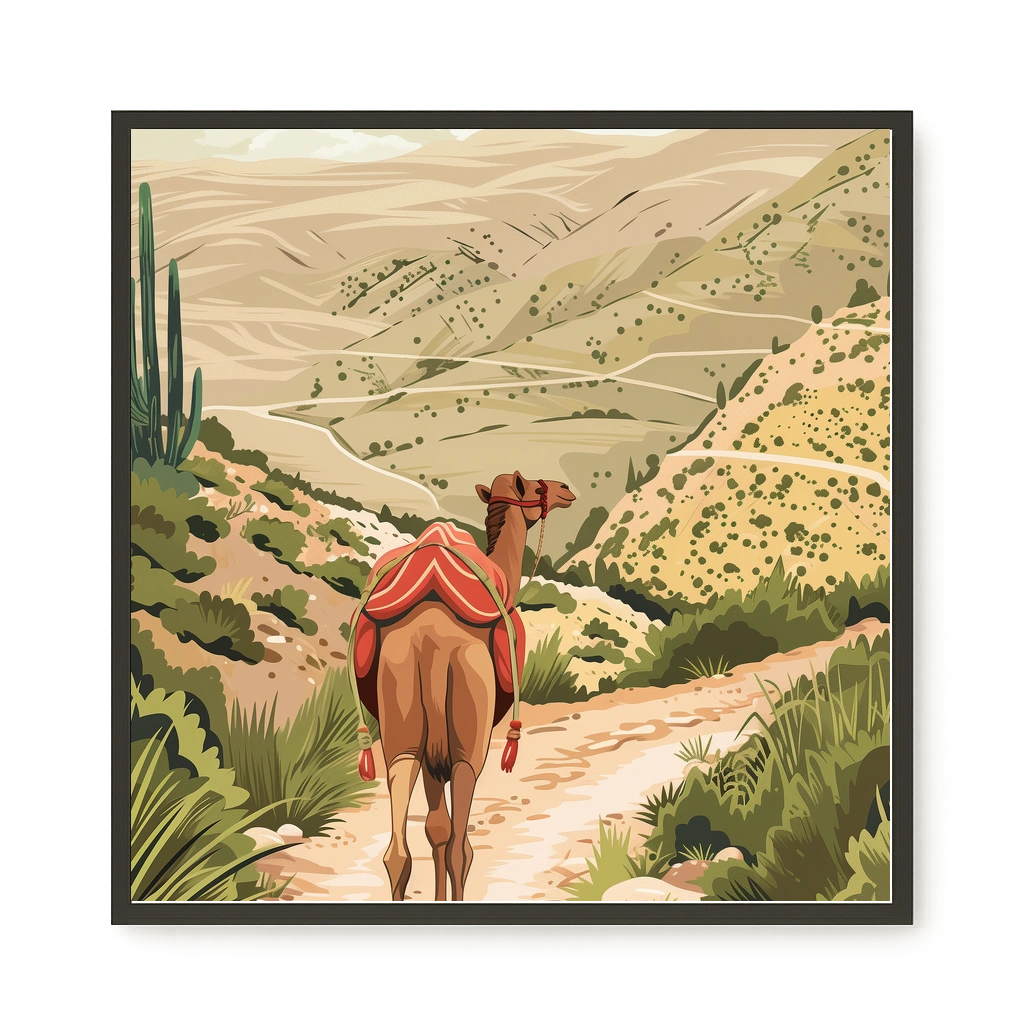 Desert Journey Canvas Wall Art