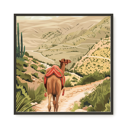 Desert Journey Canvas Wall Art