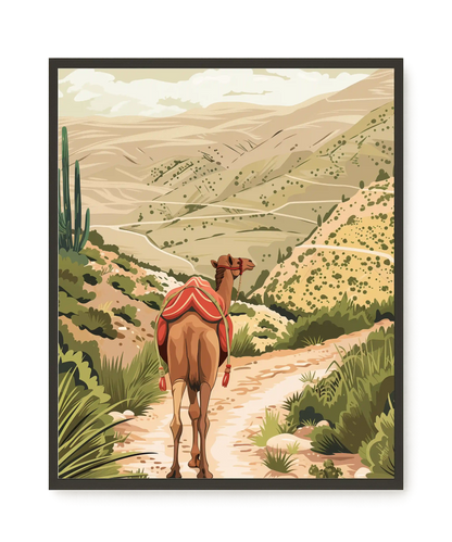 Desert Journey Canvas Wall Art