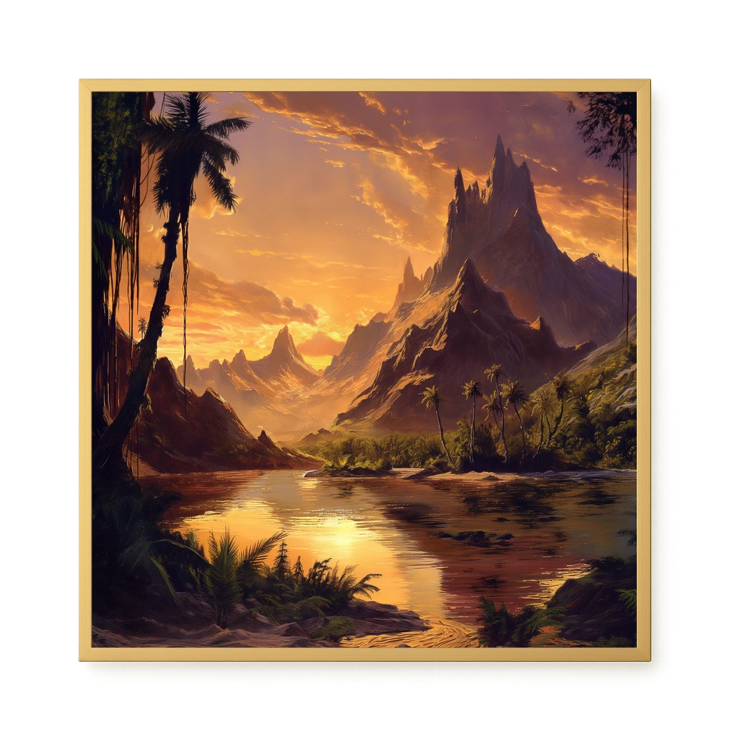 Fantasy Landscapes Canvas Print