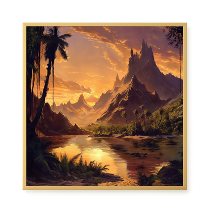 Fantasy Landscapes Canvas Print