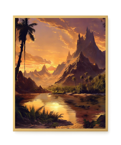 Fantasy Landscapes Canvas Print