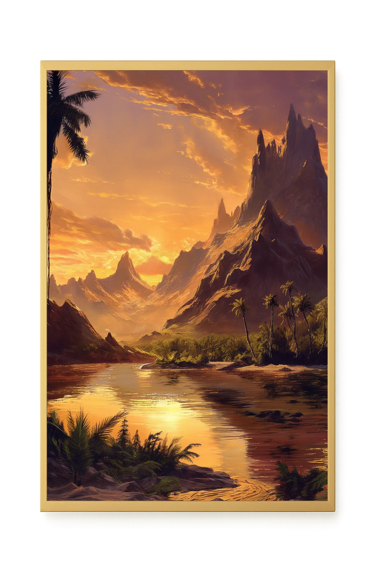 Fantasy Landscapes Canvas Print
