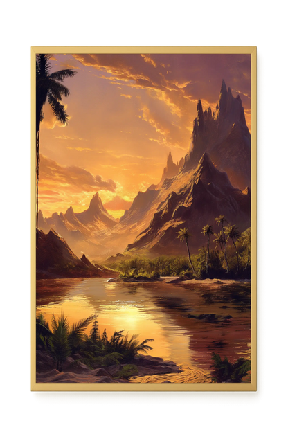 Fantasy Landscapes Canvas Print