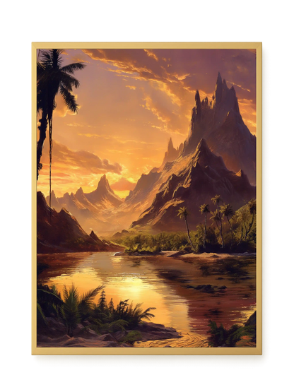 Fantasy Landscapes Canvas Print