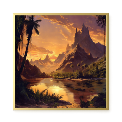 Fantasy Landscapes Canvas Print