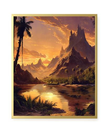 Fantasy Landscapes Canvas Print