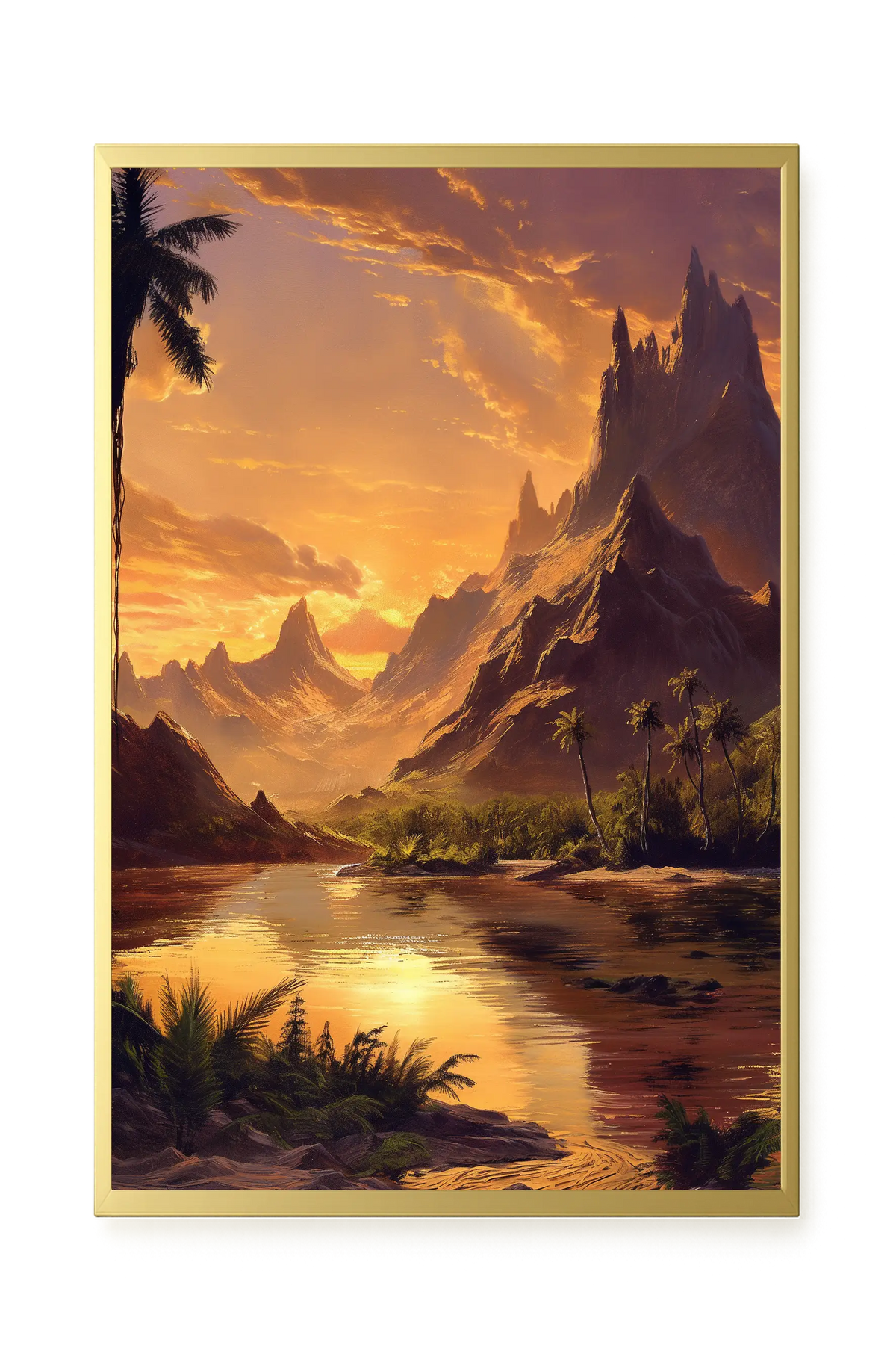 Fantasy Landscapes Canvas Print