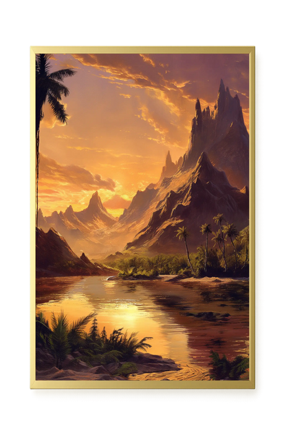 Fantasy Landscapes Canvas Print