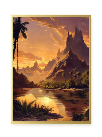 Fantasy Landscapes Canvas Print