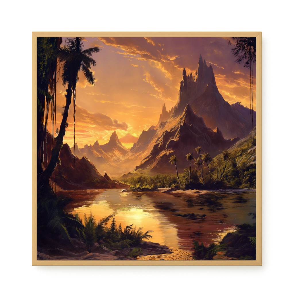 Fantasy Landscapes Canvas Print