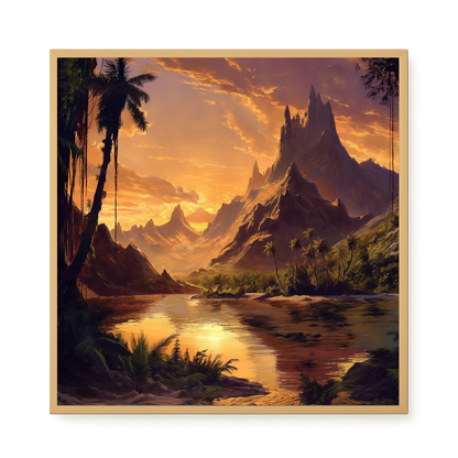 Fantasy Landscapes Canvas Print