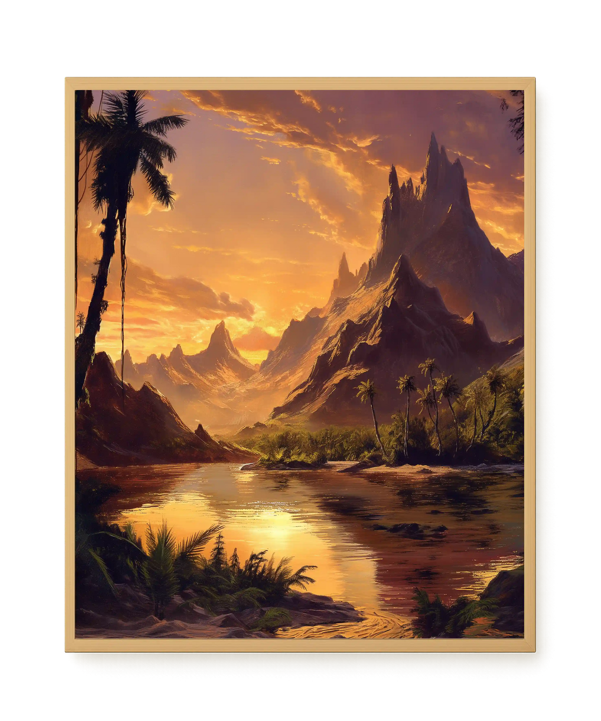 Fantasy Landscapes Canvas Print