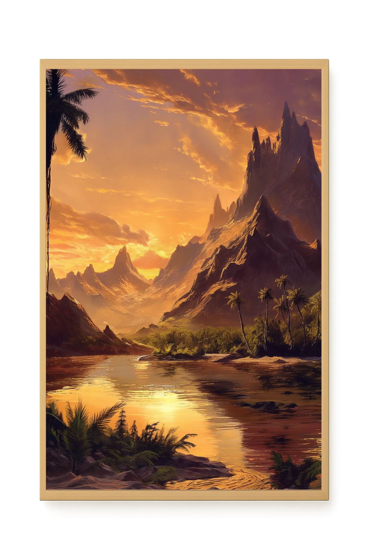 Fantasy Landscapes Canvas Print