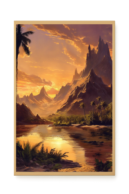 Fantasy Landscapes Canvas Print