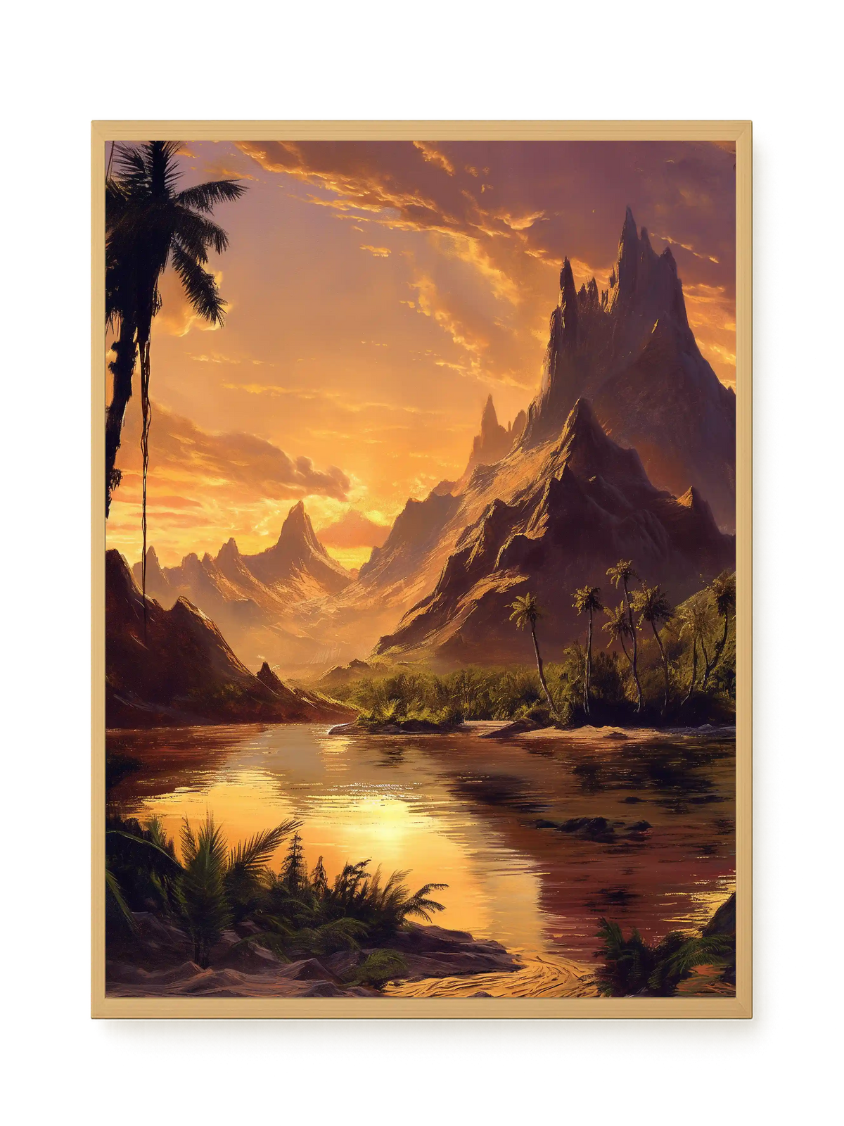 Fantasy Landscapes Canvas Print