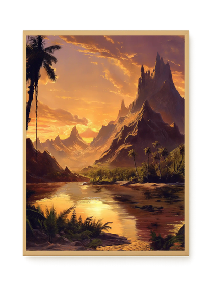 Fantasy Landscapes Canvas Print
