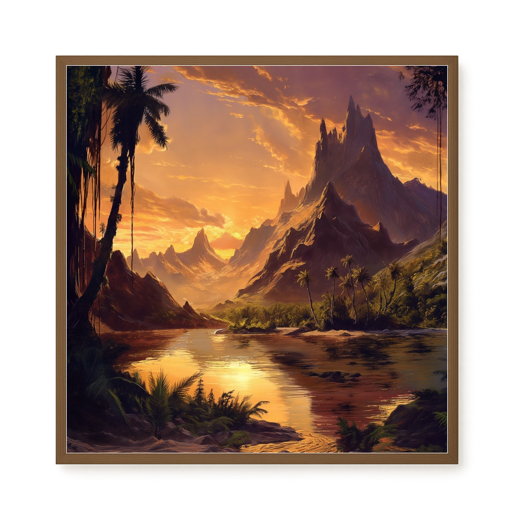 Fantasy Landscapes Canvas Print