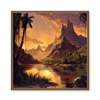 Fantasy Landscapes Canvas Print