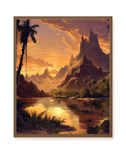 Fantasy Landscapes Canvas Print