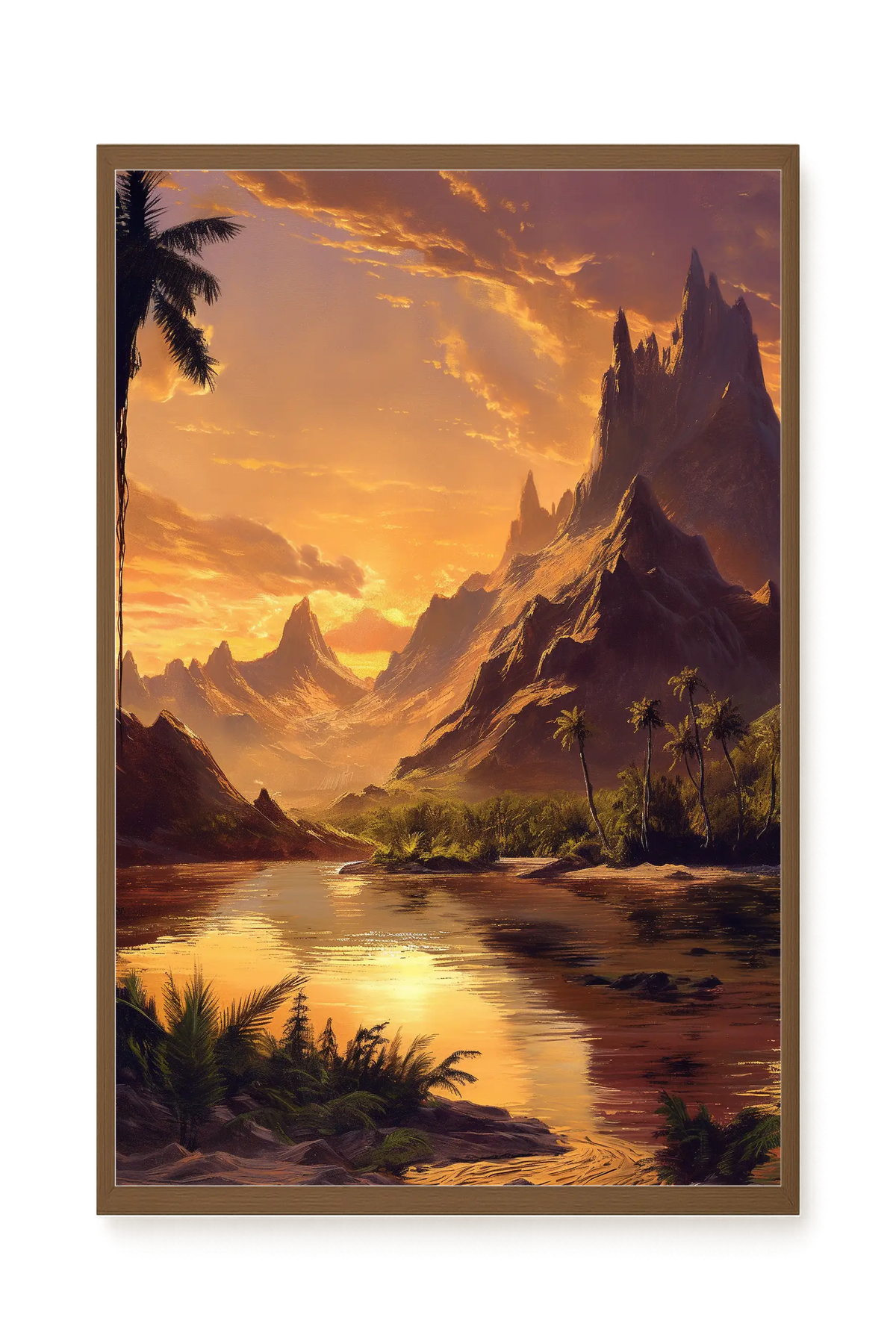 Fantasy Landscapes Canvas Print