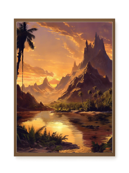Fantasy Landscapes Canvas Print