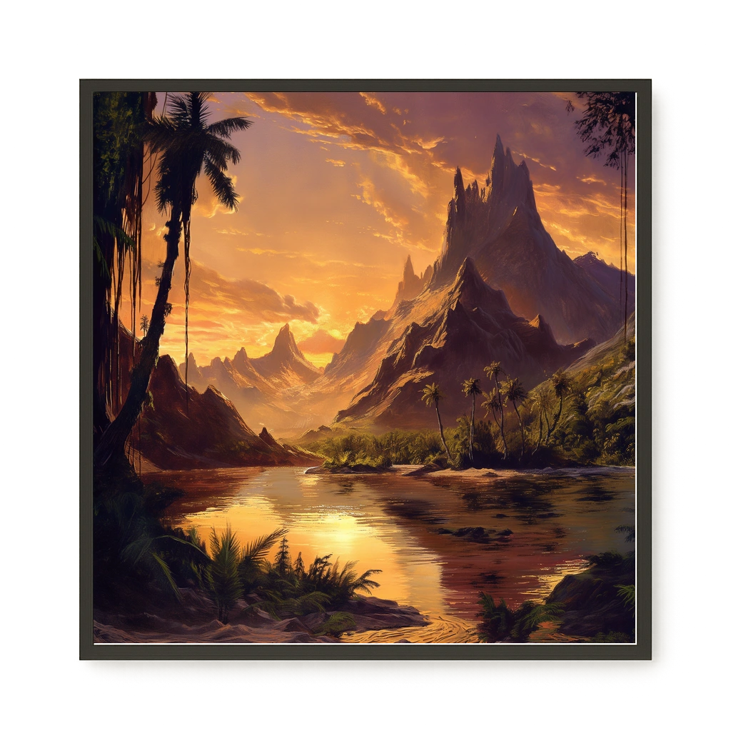 Fantasy Landscapes Canvas Print