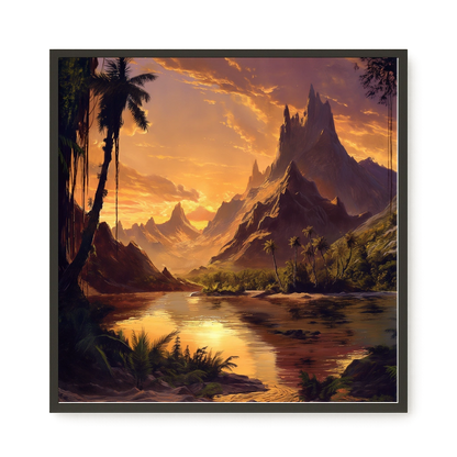 Fantasy Landscapes Canvas Print