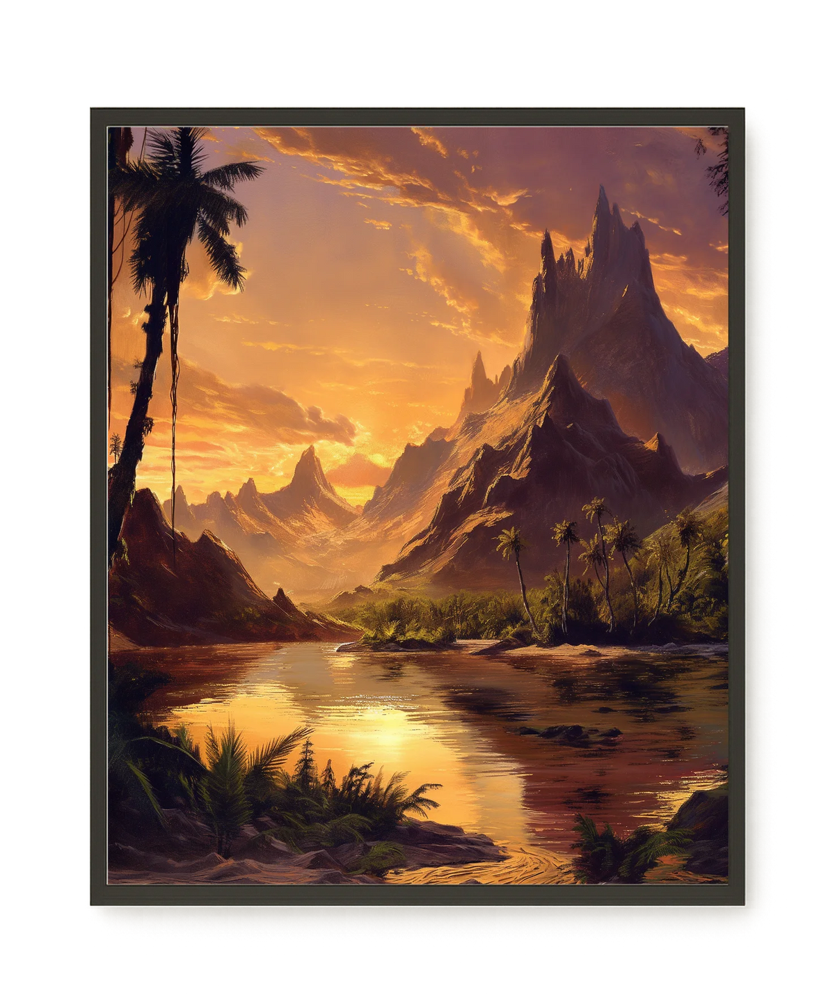 Fantasy Landscapes Canvas Print