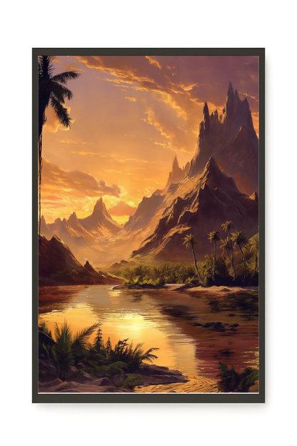 Fantasy Landscapes Canvas Print