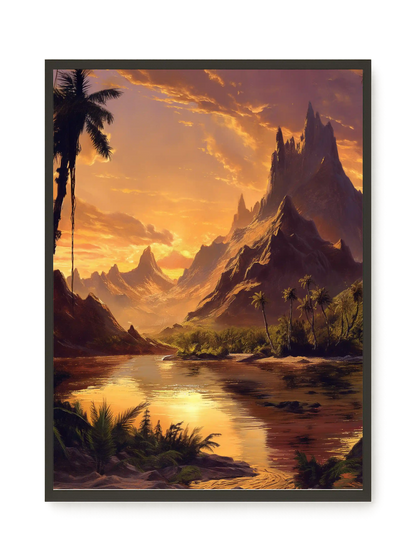 Fantasy Landscapes Canvas Print