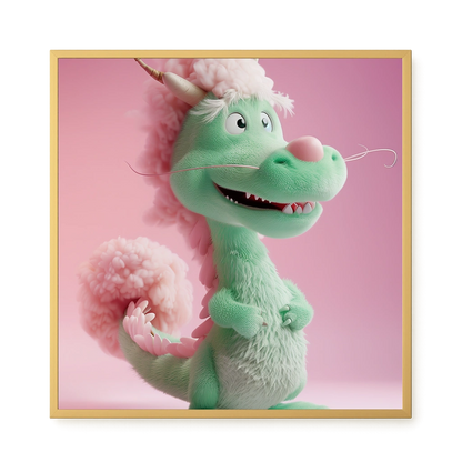 Cute Fantasy Character Canvas Print