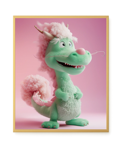 Cute Fantasy Character Canvas Print