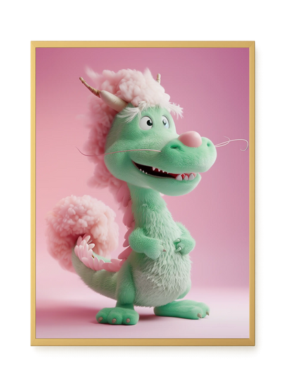 Cute Fantasy Character Canvas Print