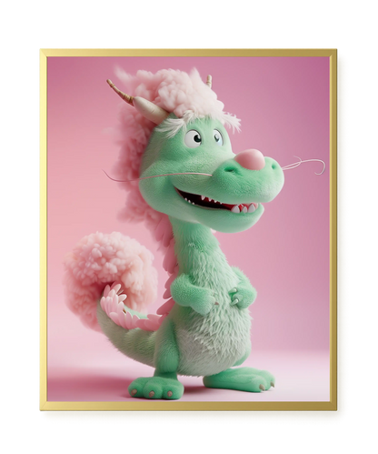 Cute Fantasy Character Canvas Print