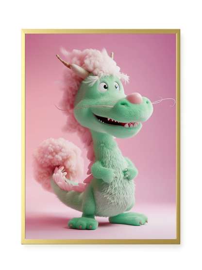 Cute Fantasy Character Canvas Print
